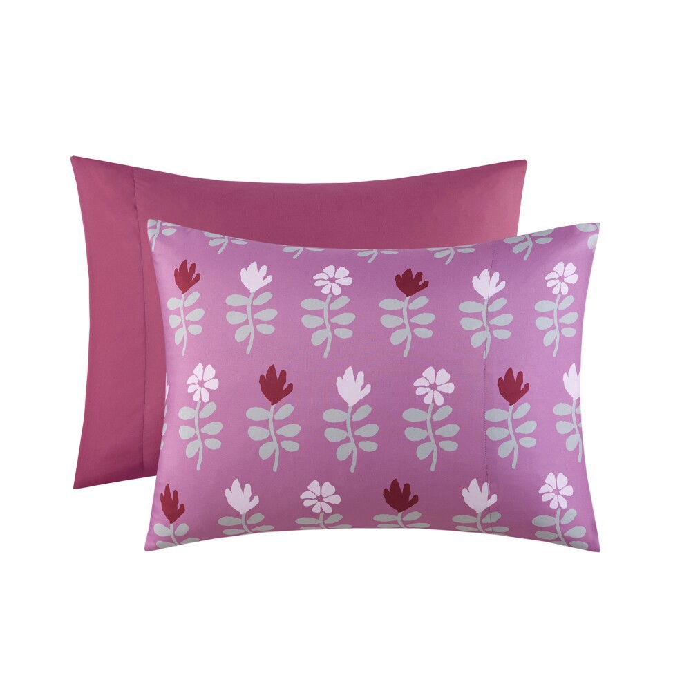 slide 3 of 4, Everyday Living Duvet - Floral, t/txlarge