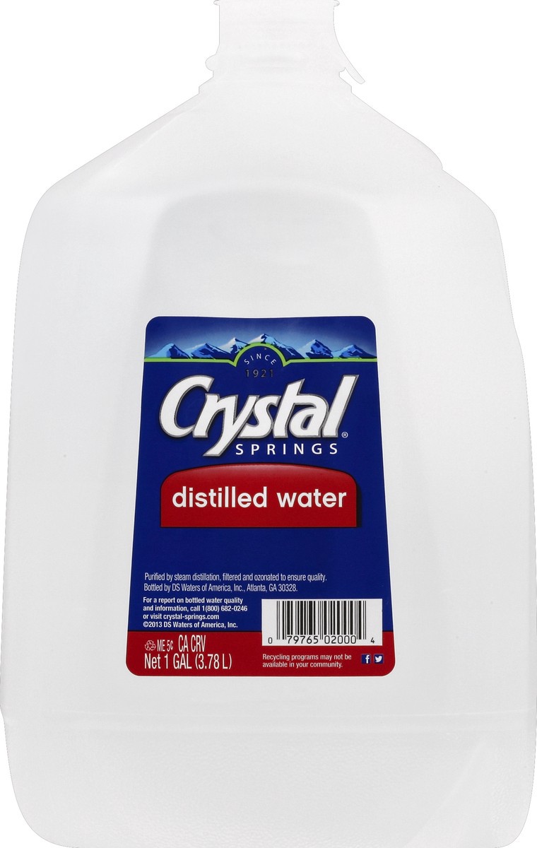 slide 1 of 4, Crystal Springs Distilled Water - 1 gal, 1 gal