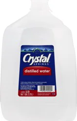 Crystal Springs Distilled Water - 1 gal