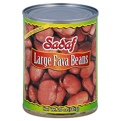 slide 1 of 1, Sadaf Large Fava Beans, 20 oz