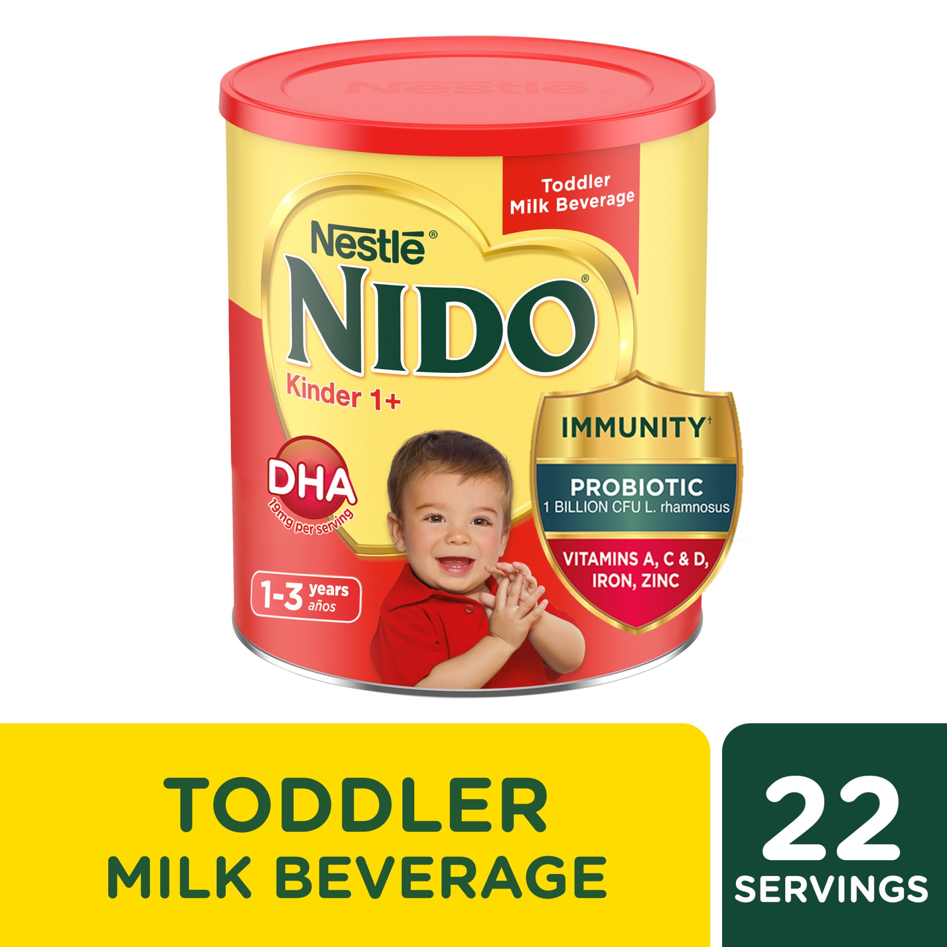 Nestle NIDO 3+ Toddler Powdered Milk Beverage - 28.2 Oz Canister - Powdered  Milk Beverage with Vitamins and Minerals, Powdered Milk