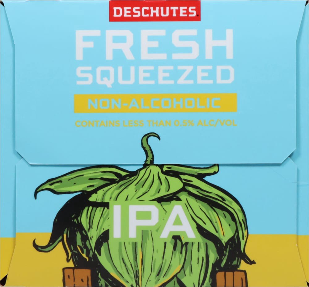 slide 3 of 5, Deschutes Fresh Squeezed Non-Alcoholic Ipa, 6 ct; 12 oz