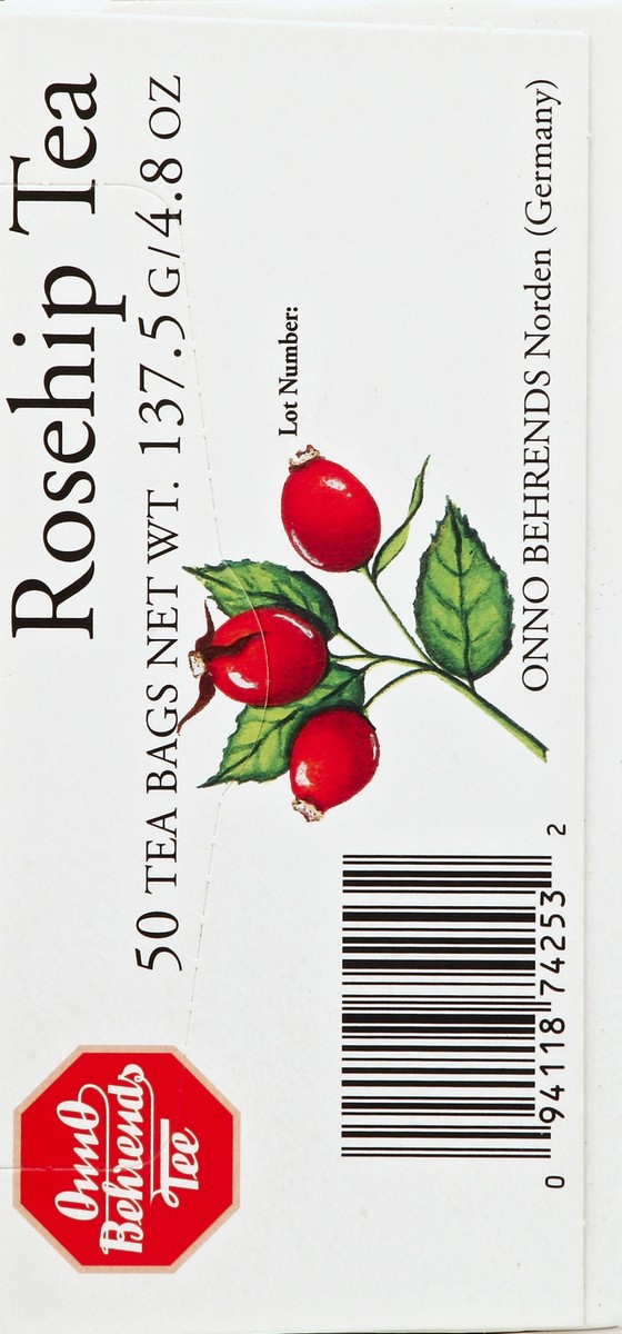 slide 2 of 5, Onno Behrends Tea 50 ea, 50 ct