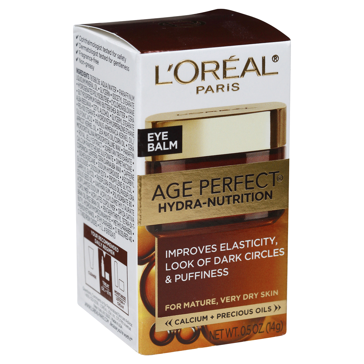 slide 4 of 7, L'Oréal age perfect hydra nutrition eye treatment, 0.53 oz