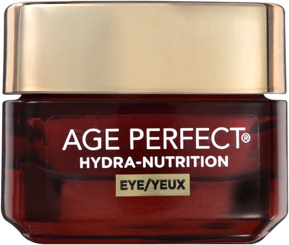 slide 1 of 3, L'Oréal age perfect hydra nutrition eye treatment, 0.53 oz