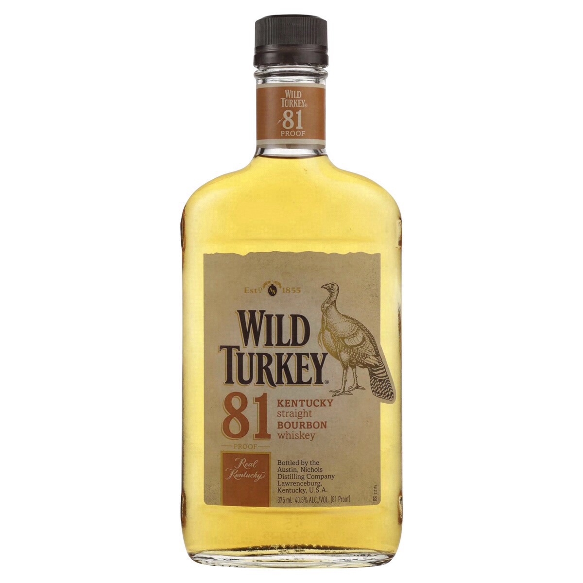 slide 1 of 5, Wild Turkey Kentucky Straight Bourbon Whis, 375 ml