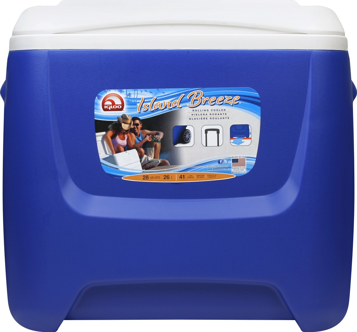 slide 3 of 4, Igloo Cooler 1 ea, 28 qt