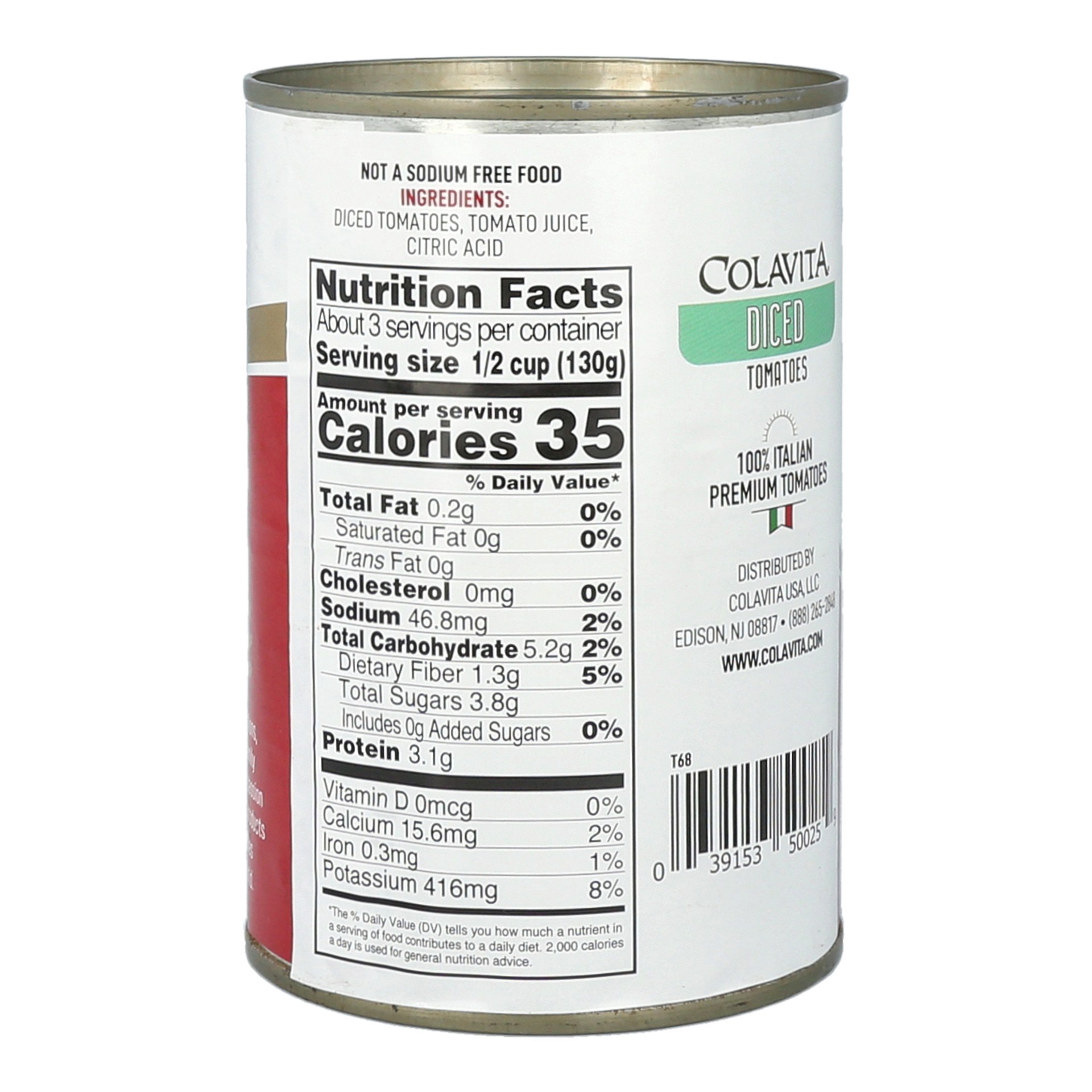 slide 3 of 5, Colavita Diced Tomatoes, 14.1 oz