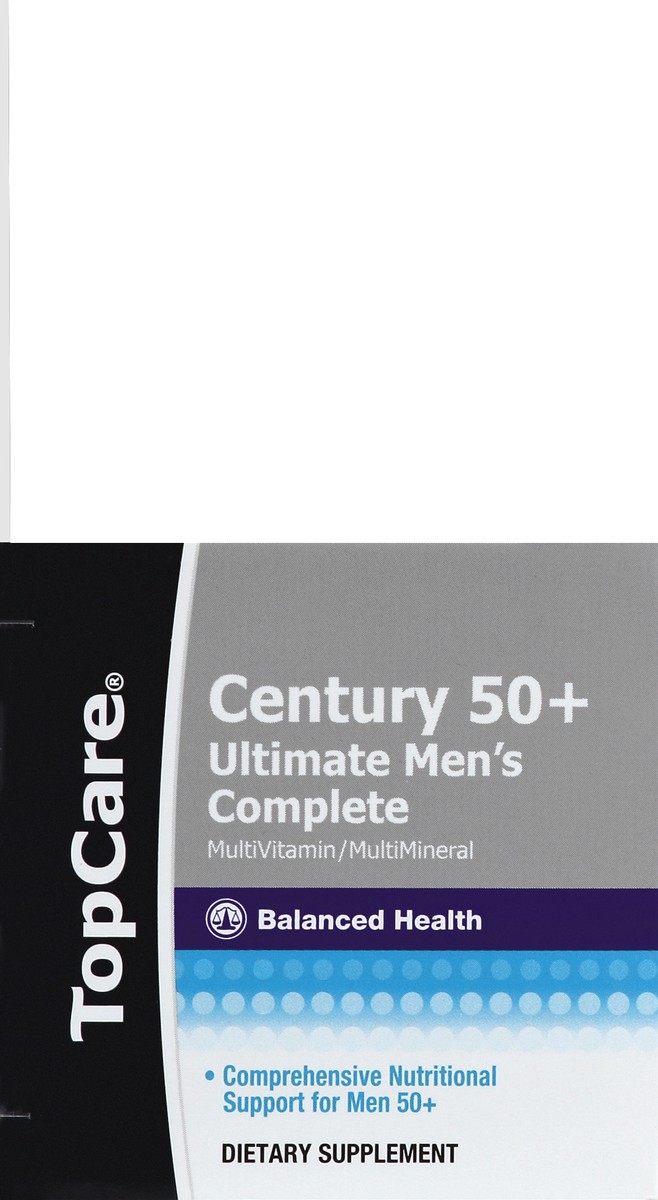 slide 3 of 6, TopCare Century Ult Mens 50+Complet, 100 ct