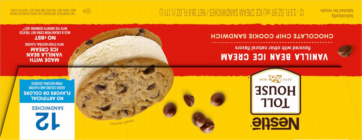 slide 12 of 13, Toll House Chocolate Chip Cookie Sandwiches, 12 Count, 12 ct