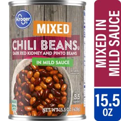 Kroger® Mixed Chili Beans in Mild Sauce - 15.5 oz