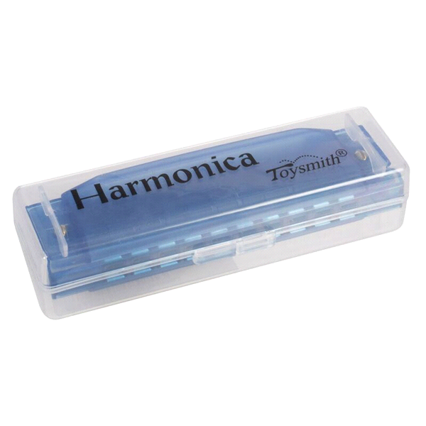 slide 1 of 3, Toysmith Translucent Harmonica, 1 ct