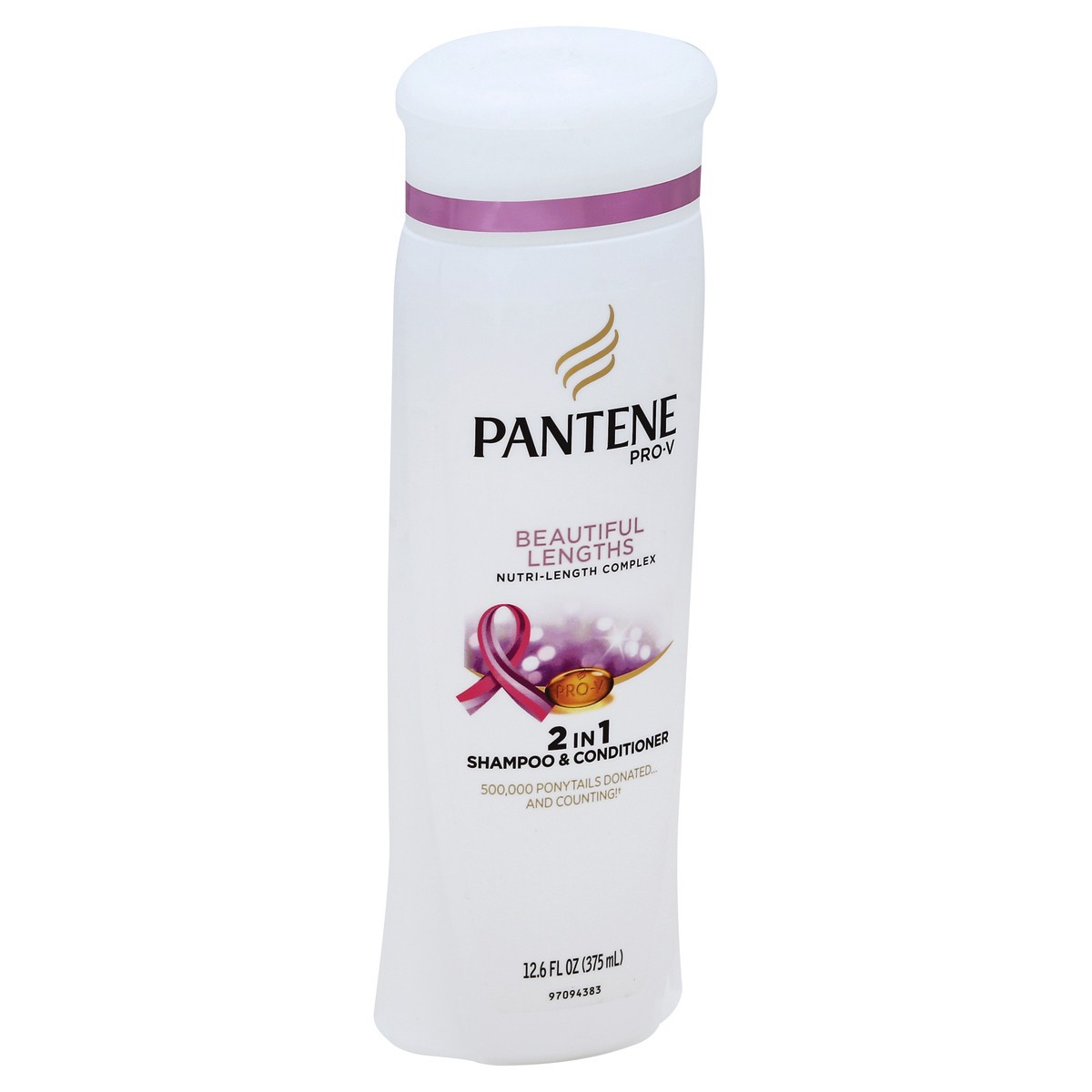 slide 3 of 3, Pantene Shampoo & Conditioner 12.6 oz, 12.6 oz