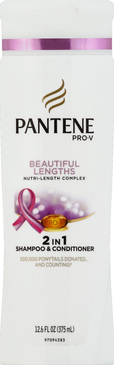 slide 1 of 3, Pantene Shampoo & Conditioner 12.6 oz, 12.6 oz