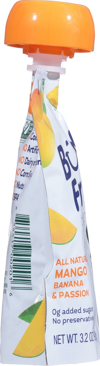 slide 7 of 9, Buddy Fruitss All Natural Mango, Banana & Passion Blended Fruits Pouch, 3.2 oz