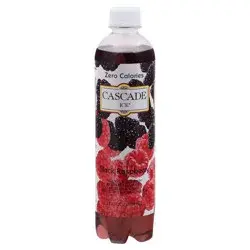 Cascade Ice Zero Calories Black Raspberry Sparkling Water 17.2 fl oz Bottle
