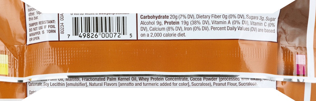 slide 4 of 6, Pure Protein Maple Caramel Bar, 1.76 oz