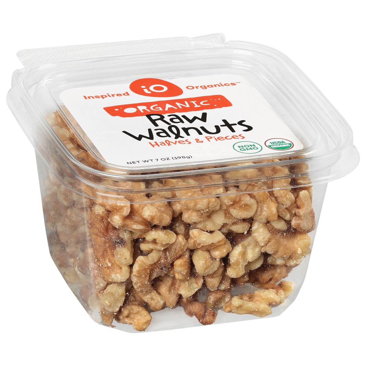 slide 4 of 9, Inspired Organics Organic Halves & Pieces Raw Walnuts 7 oz, 7 oz