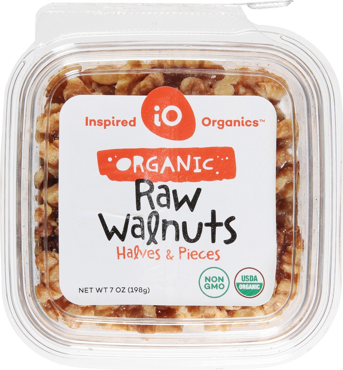 slide 3 of 9, Inspired Organics Organic Halves & Pieces Raw Walnuts 7 oz, 7 oz
