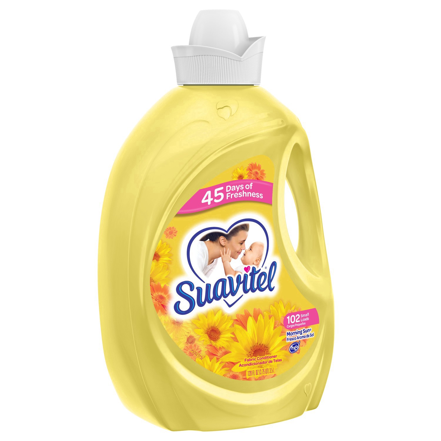 slide 2 of 73, Suavitel Scented Liquid Fabric Softener and Conditioner - Morning Sun - 120 fl oz, 135 fl oz