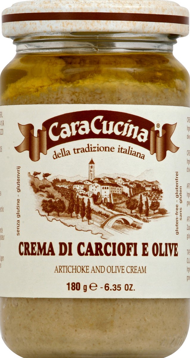 slide 2 of 2, Cara Cucina Artichoke & Olive Cream, 6.35 oz