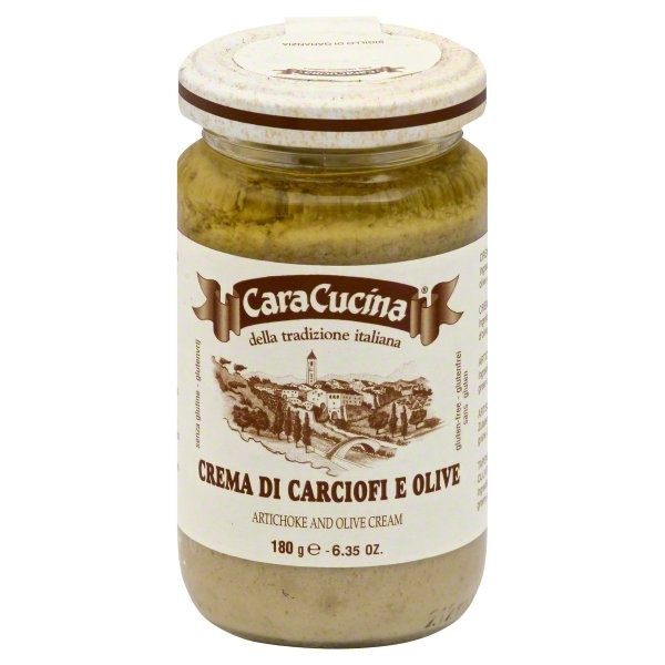 slide 1 of 2, Cara Cucina Artichoke & Olive Cream, 6.35 oz