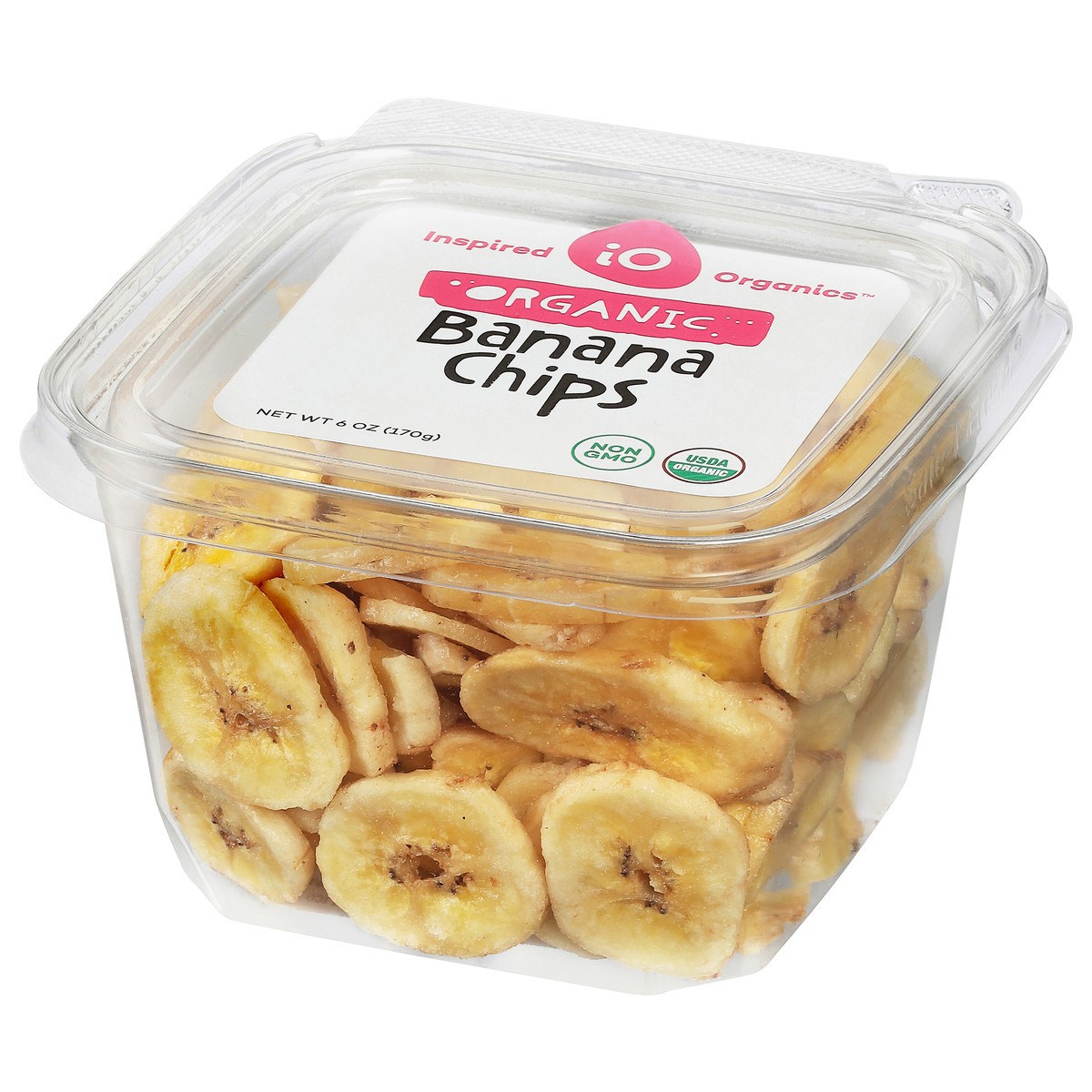 slide 2 of 9, Inspired Organics Organic Banana Chips 6 oz, 6 oz