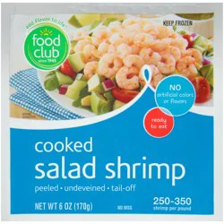 Food Club Cooked Salad Shrimp