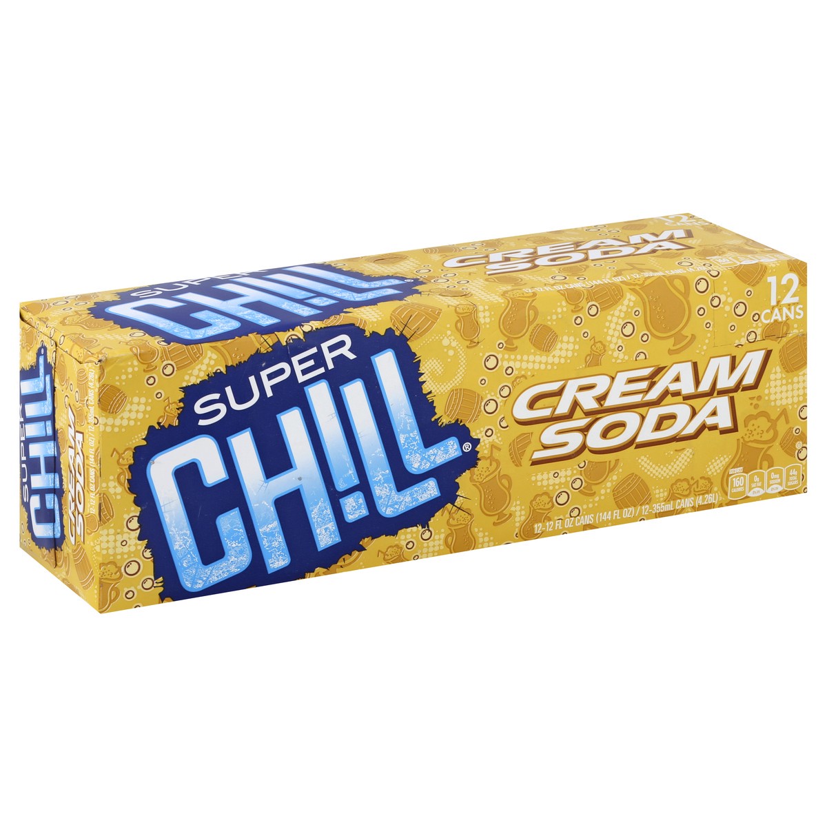 slide 6 of 7, Super Chill Cream Soda 12 ea, 12 ct