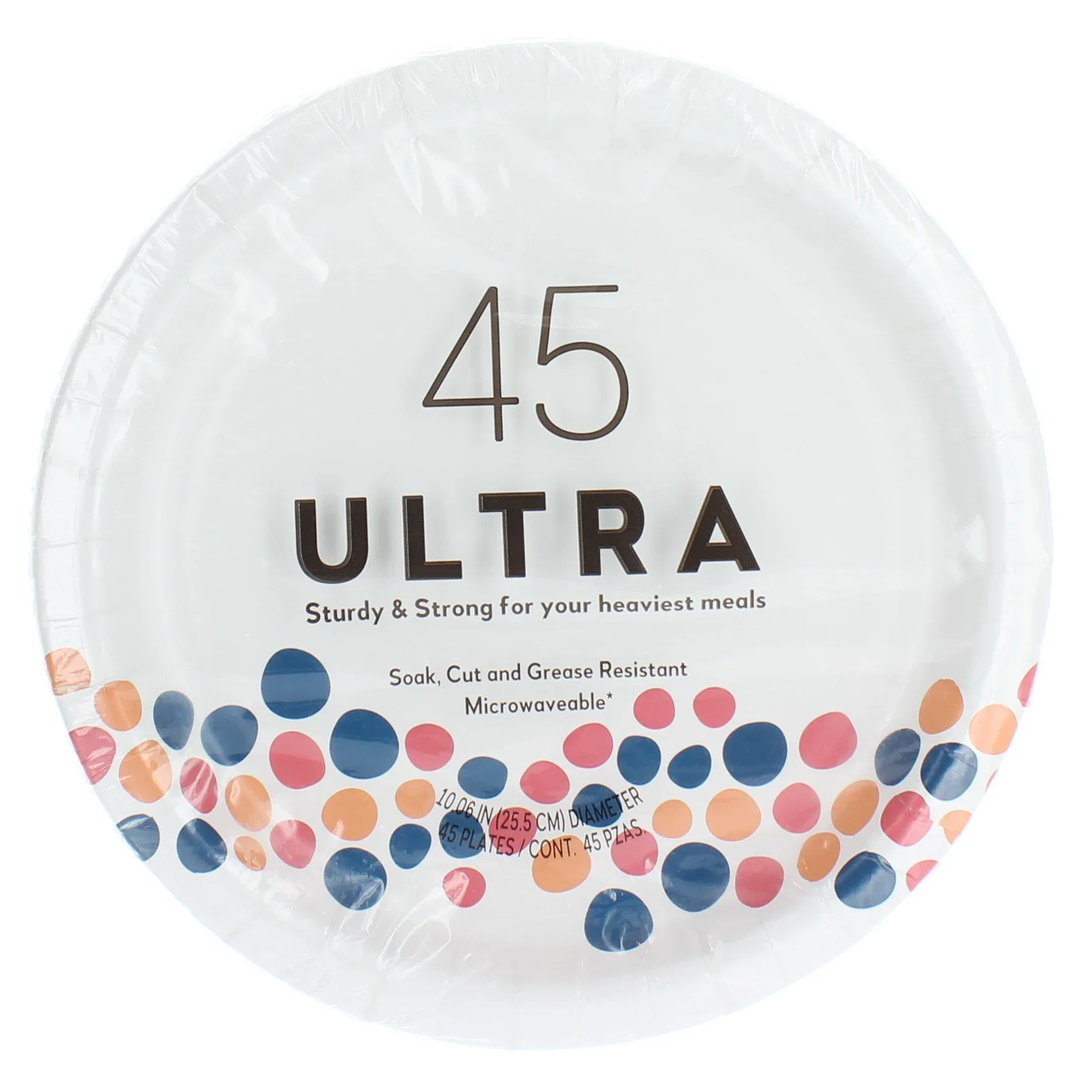 slide 1 of 6, Dixie Ultra Paper Plates, 45 ct; 10 in