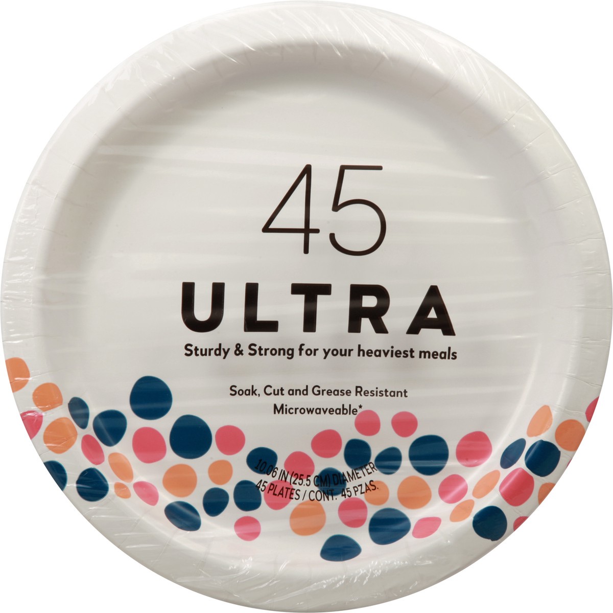 slide 6 of 6, Dixie Ultra Paper Plates, 45 ct; 10 in