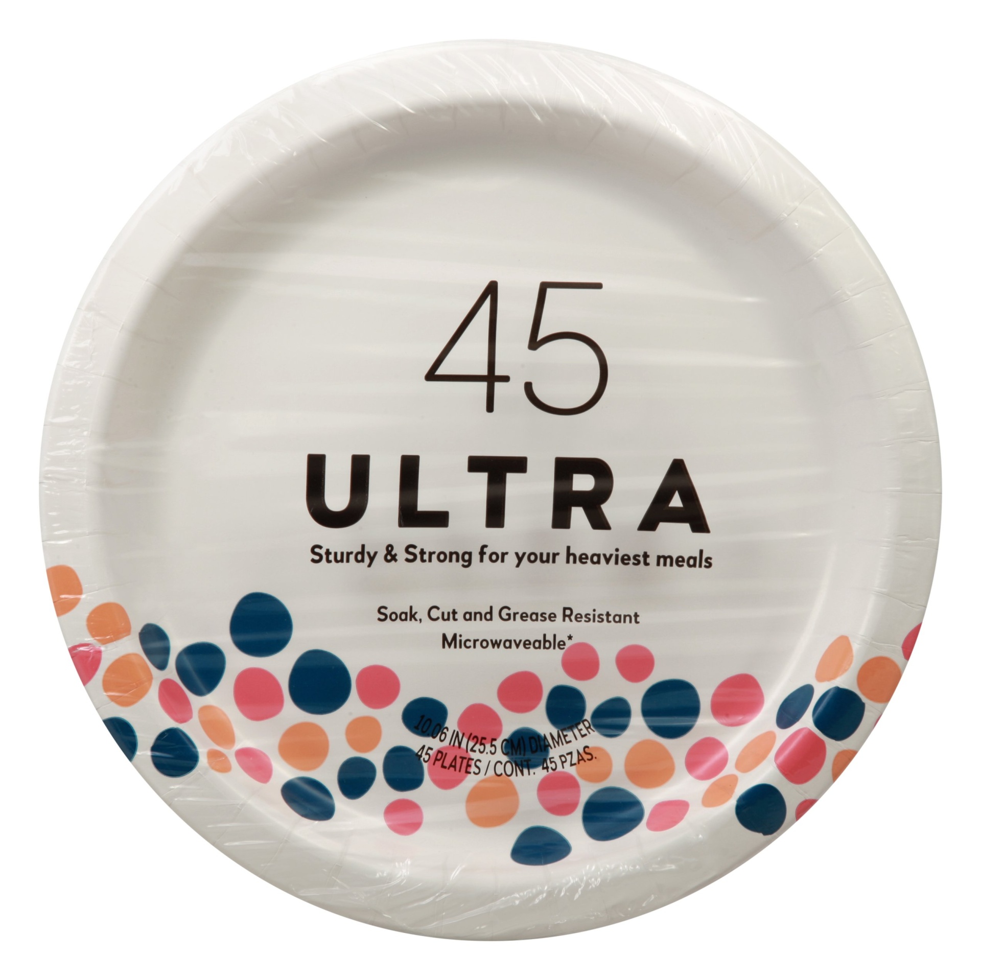 slide 1 of 6, Dixie Ultra Paper Plates, 45 ct; 10 in