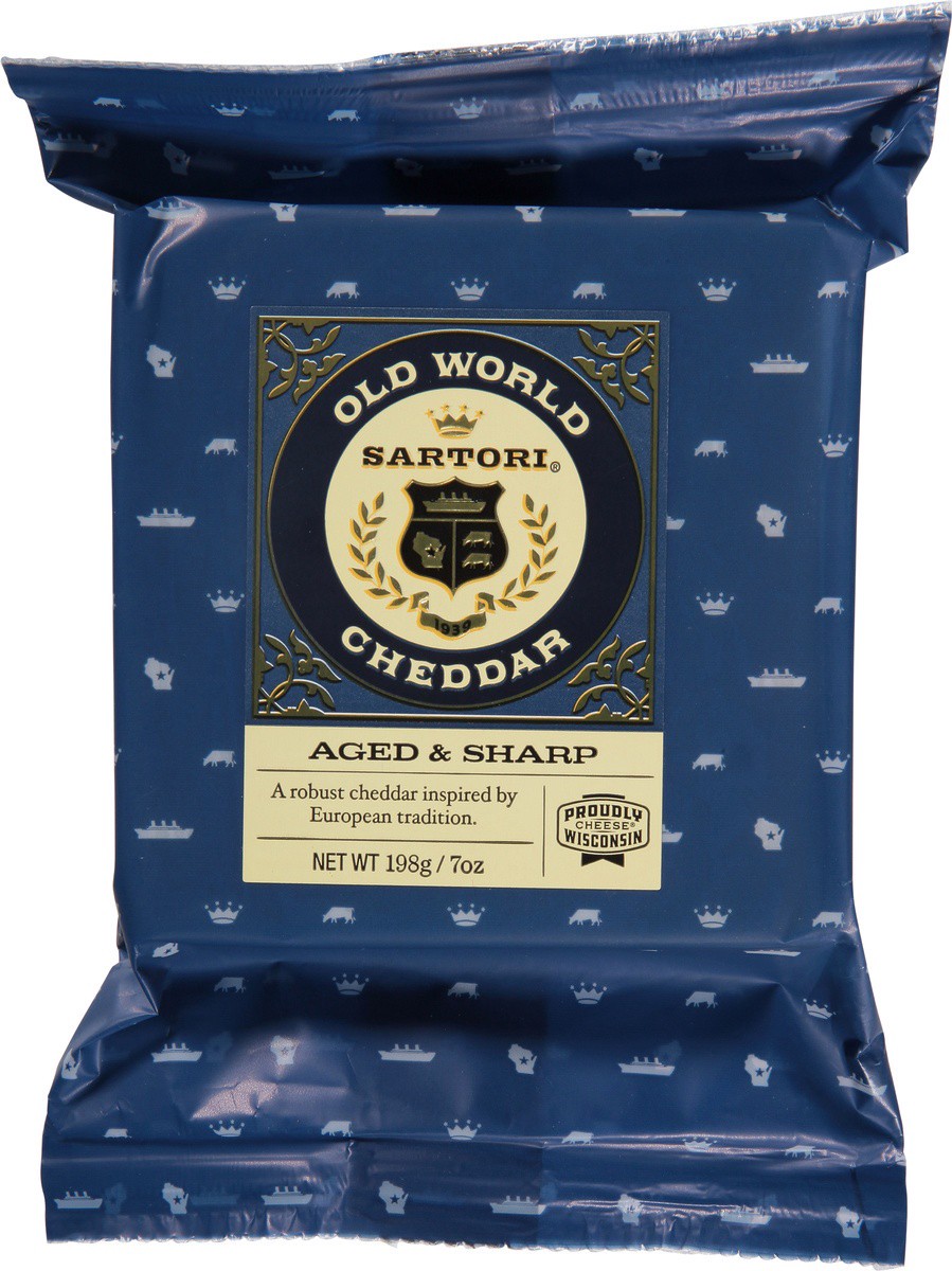 slide 9 of 9, Sartori Old World Cheddar Cheese 7 oz, 7 oz