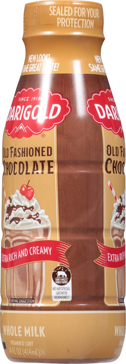 slide 7 of 9, Darigold Old Fashioned Chocolate Flavored Whole Milk, 14 fl oz