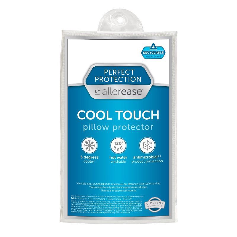 slide 1 of 5, AllerEase King Perfect Protection Cool Touch Pillow Protector, 1 ct