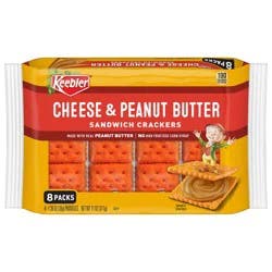 Keebler Cheese and Peanut Butter Sandwich Crackers