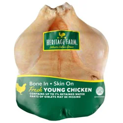 Heritage Farms Whole Chicken (Single)