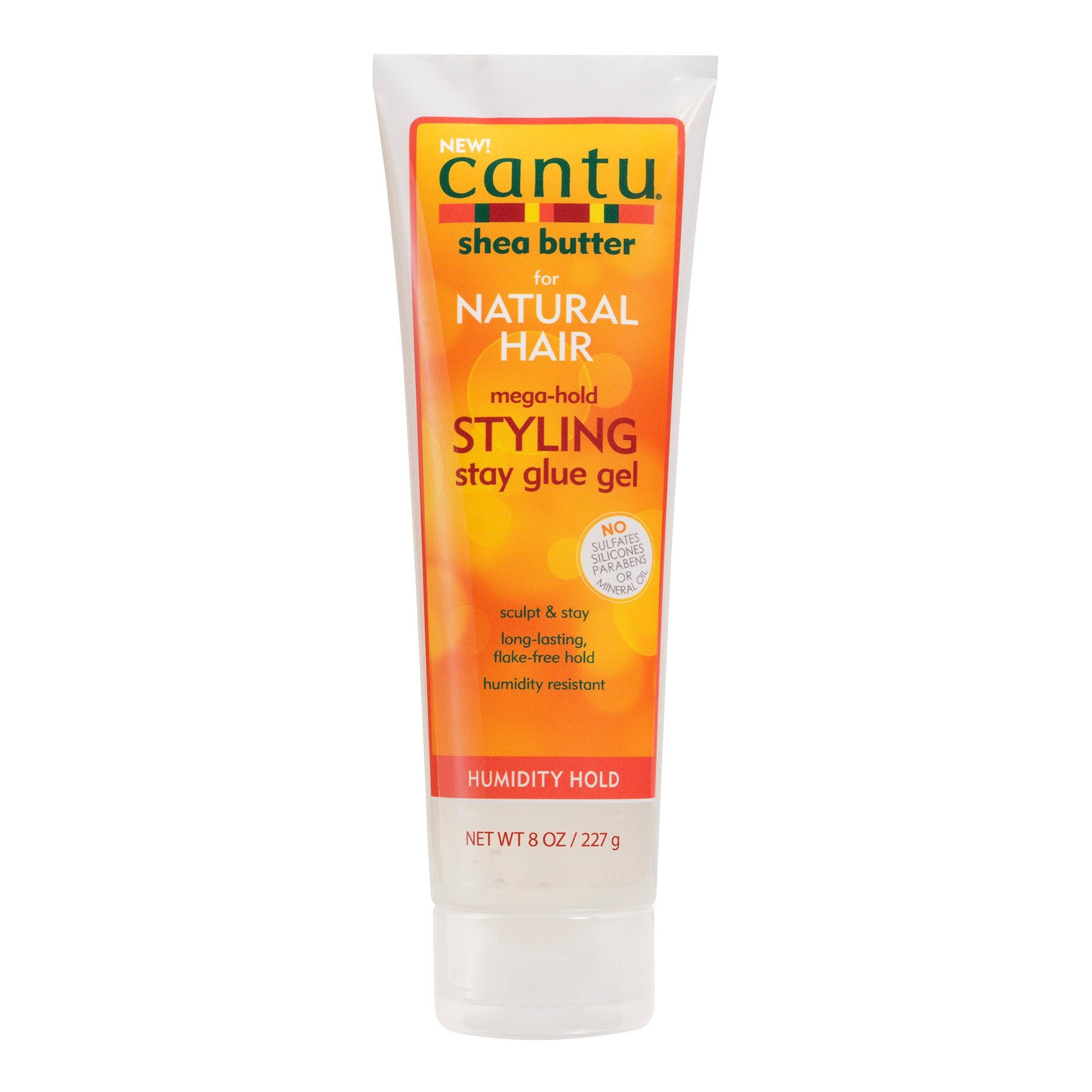 slide 1 of 6, Cantu Stay Glue Gel 8 oz, 8 oz