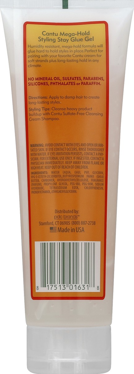 slide 6 of 6, Cantu Stay Glue Gel 8 oz, 8 oz