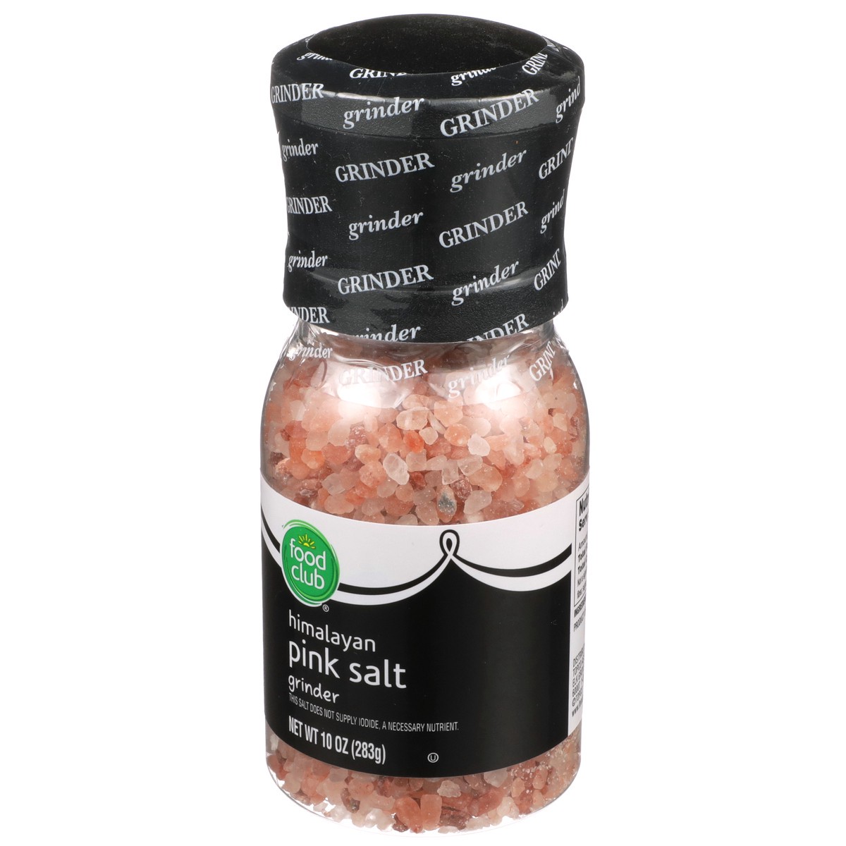 slide 9 of 9, Food Club Himalayan Pink Salt Grinder, 10 oz