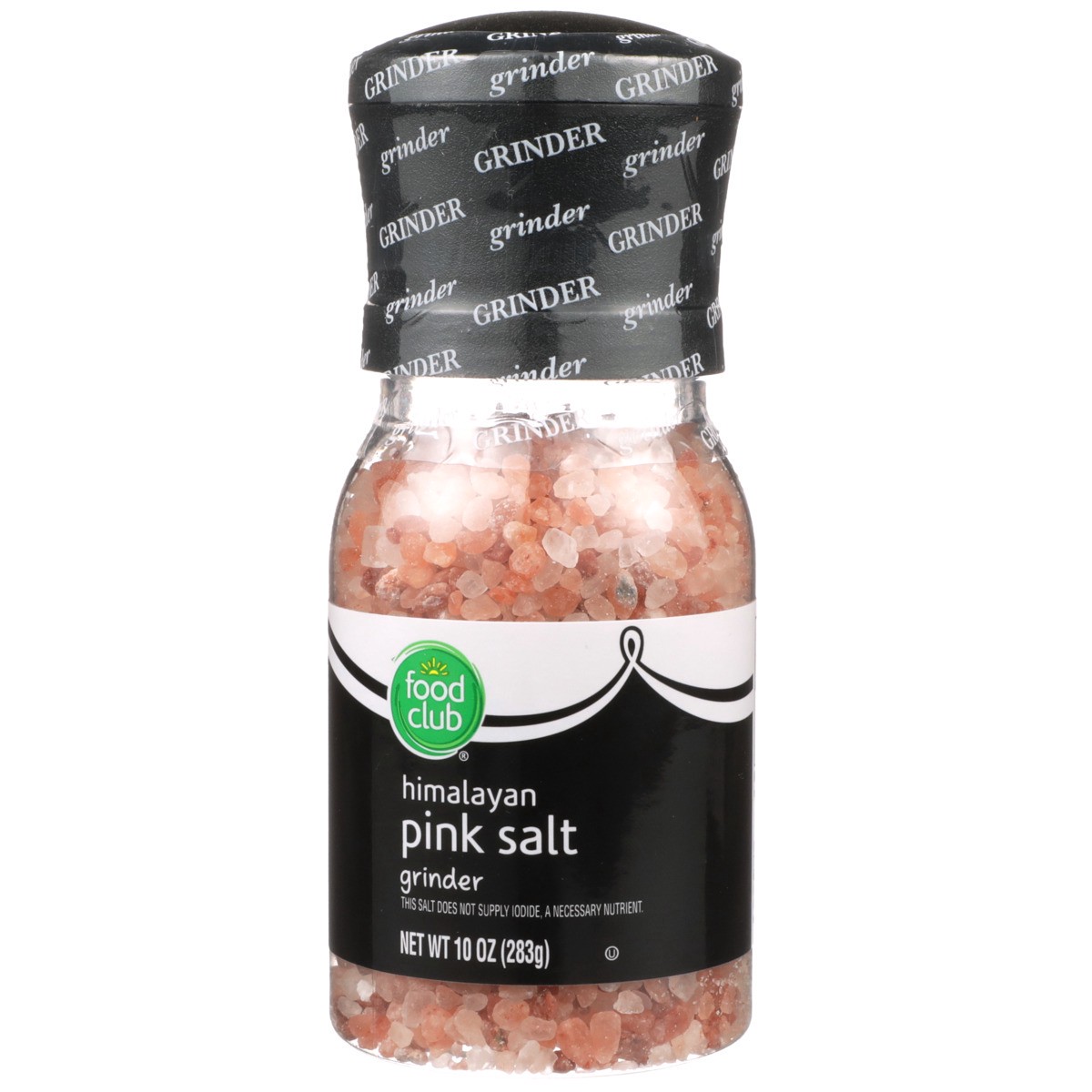 slide 4 of 9, Food Club Himalayan Pink Salt Grinder, 10 oz