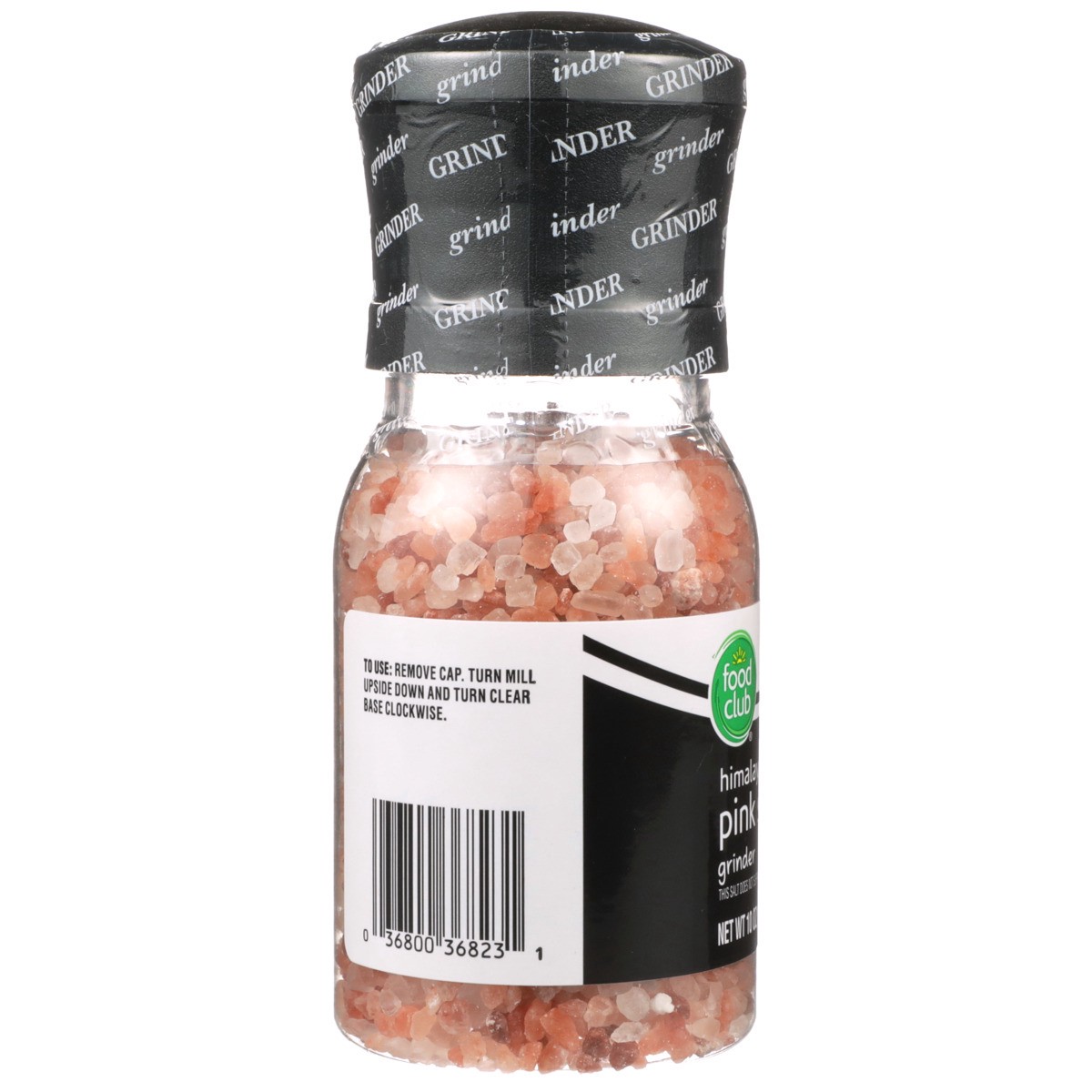 slide 6 of 9, Food Club Himalayan Pink Salt Grinder, 10 oz