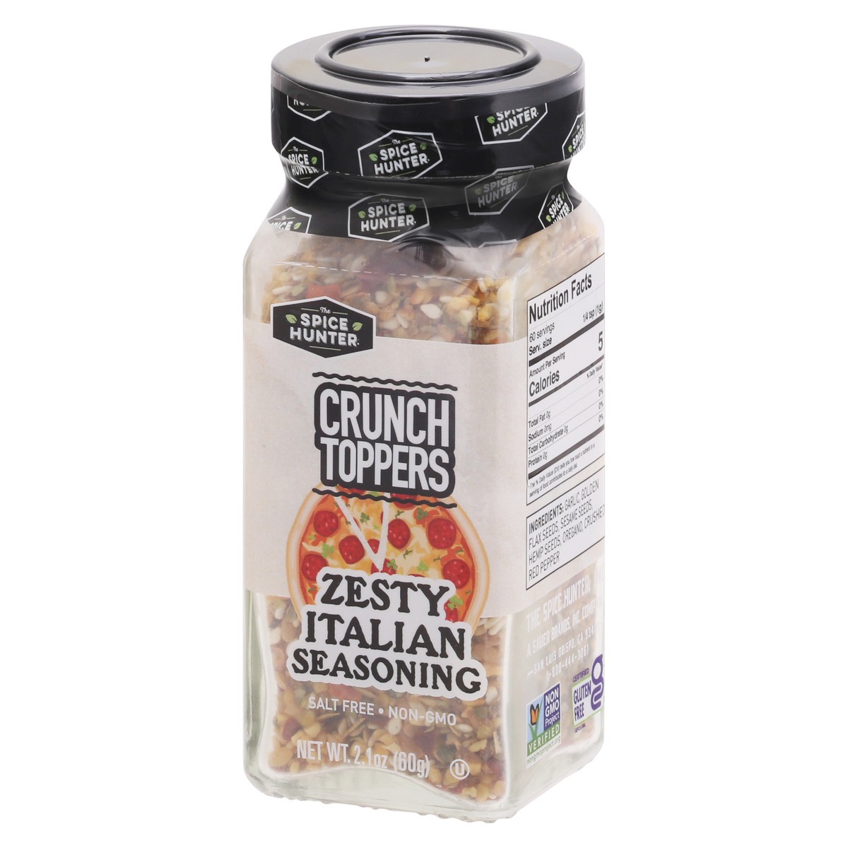 slide 2 of 10, The Spice Hunter Crunch Toppers Zesty Italian Seasoning, 2.1 oz