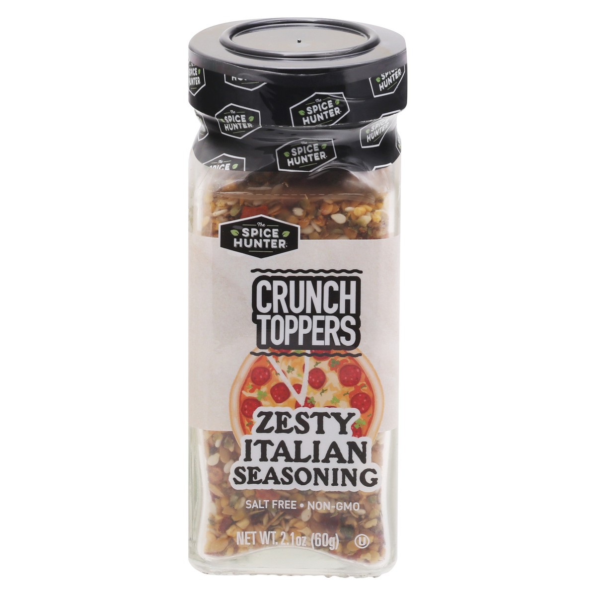 slide 1 of 10, The Spice Hunter Crunch Toppers Zesty Italian Seasoning, 2.1 oz