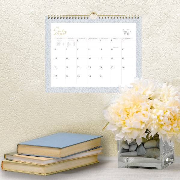 slide 2 of 3, Blue Sky 2025-2026 Day Designer Monthly Wall Calendar, 8-3/4"" x 11"", Dalmatia, July 2025 To June 2026, 152042, 1 ct