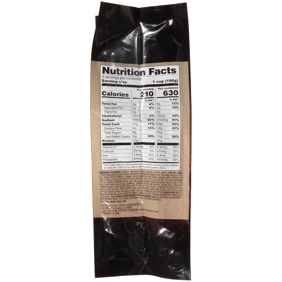 slide 4 of 8, Crav'n Flavor Chicken Stir Fry Skillet Dinner 21 oz, 21 oz