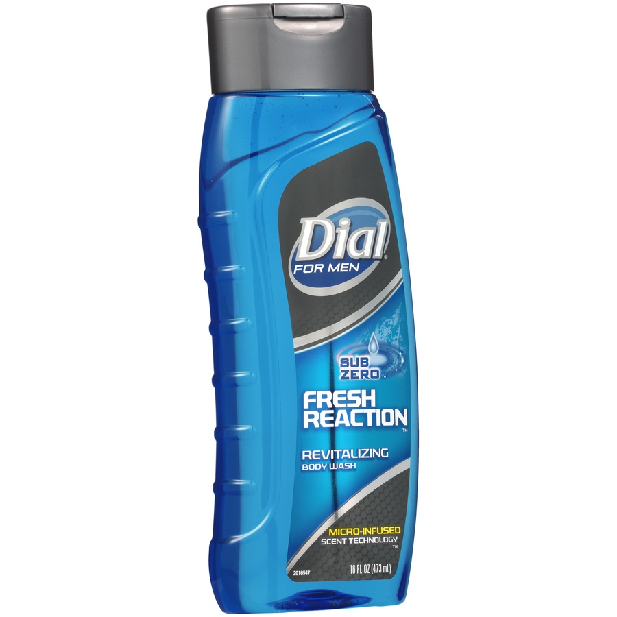 slide 2 of 7, Dial Sub Zero Fresh ReAction Body Wash, 16 oz