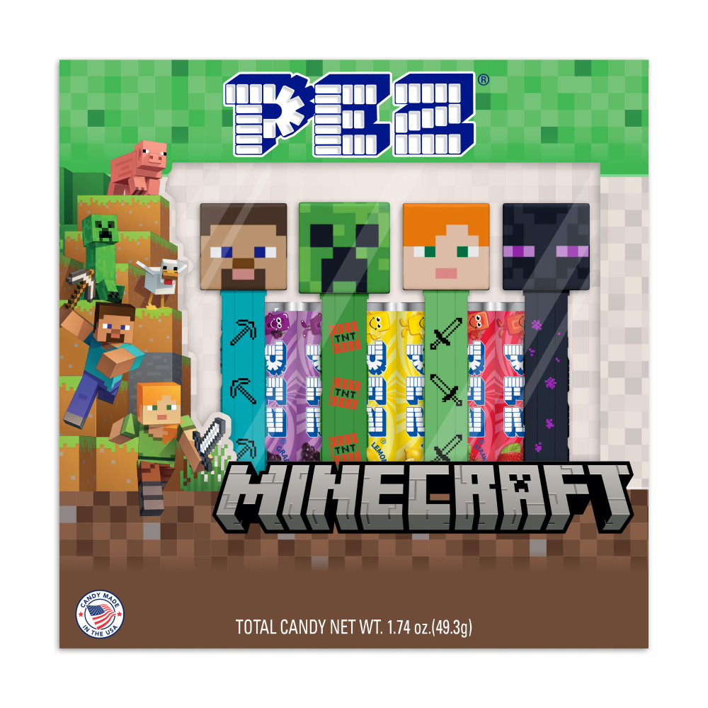 slide 2 of 2, PEZ® Minecraft Gift Box, 1.74 oz