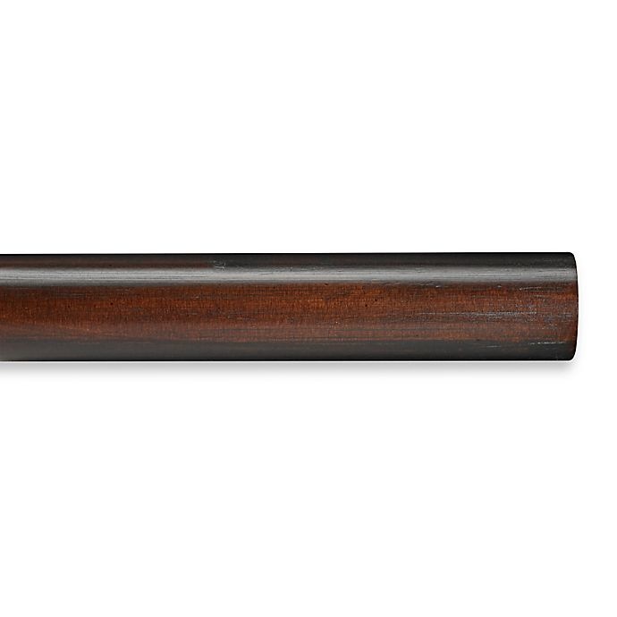 slide 1 of 1, Cambria Premier Wood Decorative Smooth Drapery Pole - Cherry, 4 ft