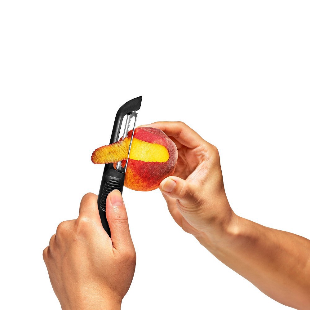 slide 3 of 8, Softworks Serrated Peeler, 1 ct